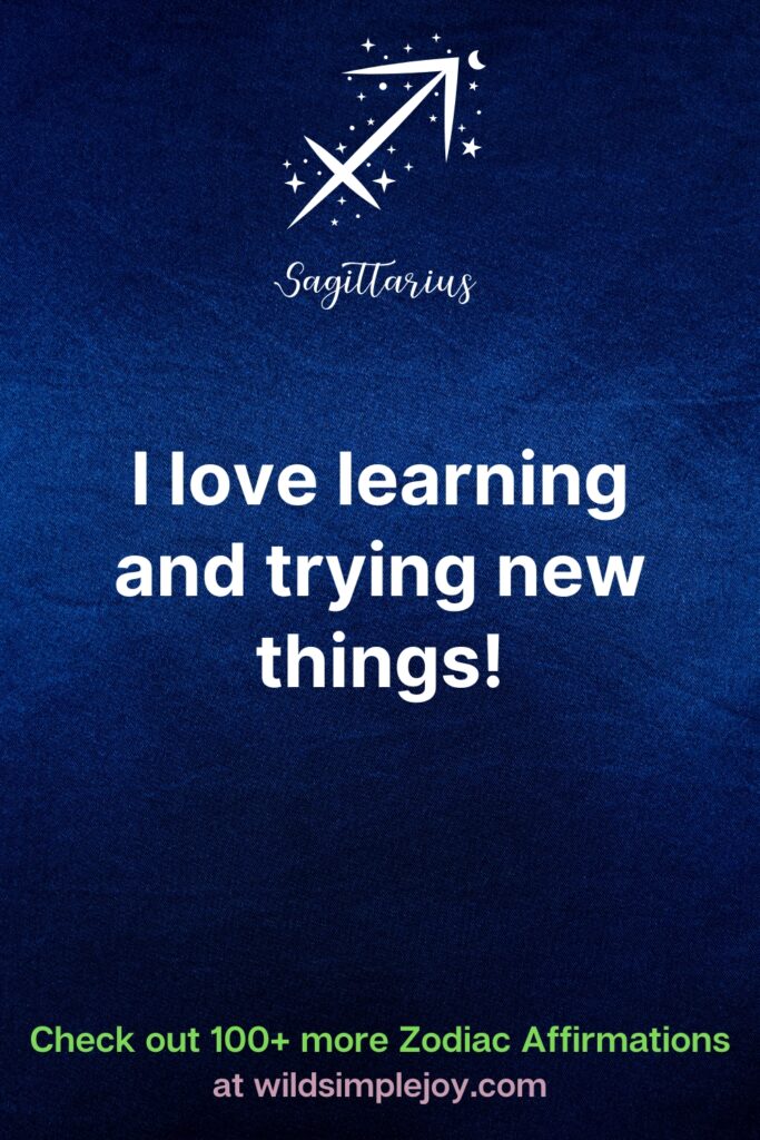 I love learning affirmation