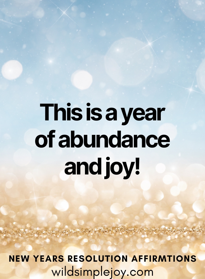 2026 This is a year of abundance and joy