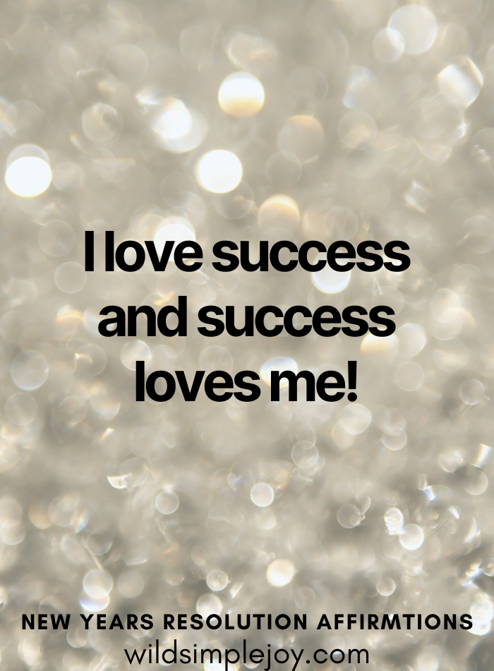 I love success and success loves me affirmation