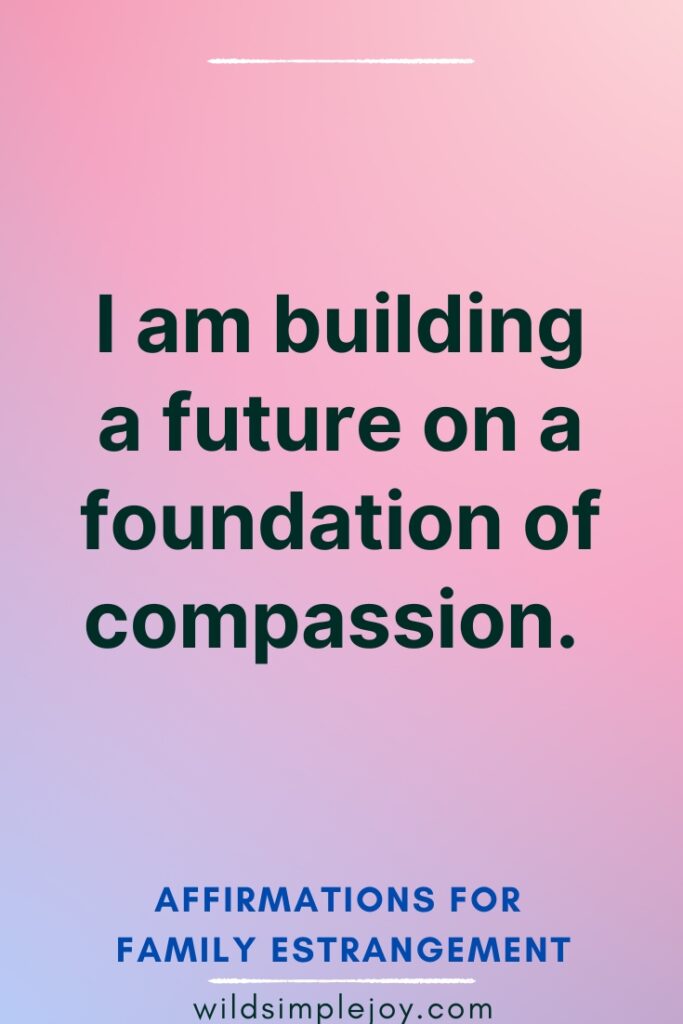 I am building a future on a foundation of compassion