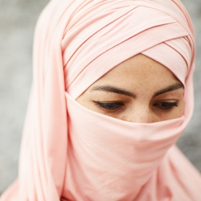 Woman deep in thought