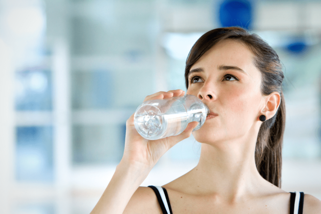 Drinking water is one of the best ways you can get your diet back on track after a vacation or the holiday season.