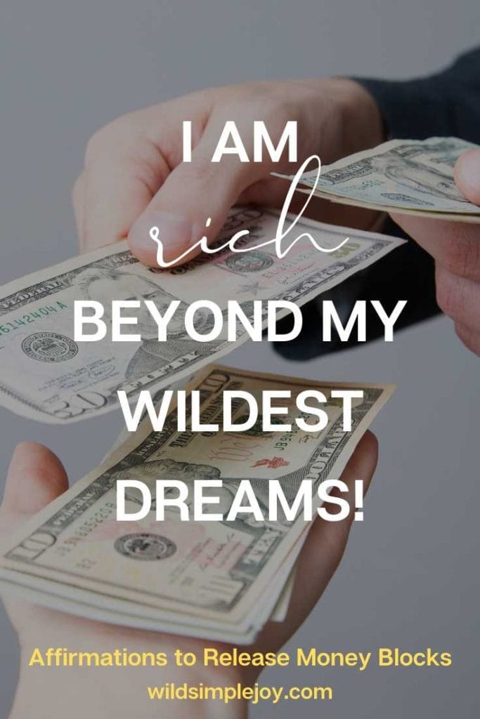 Affirmation: I am rich beyond my wildest dreams!