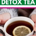 How to use Arbonne Detox Tea (pinterest image)