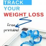 The best charts to track your weight loss. (free printable)