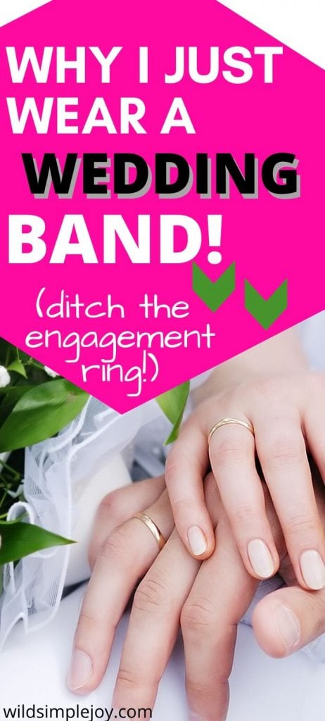 Band only clearance engagement ring