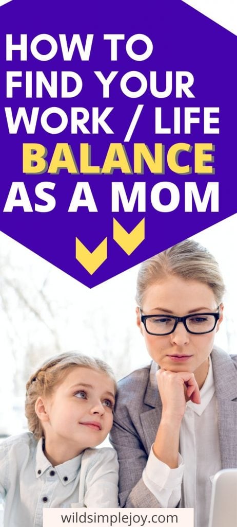 how to balance work and kids (pinterest image)