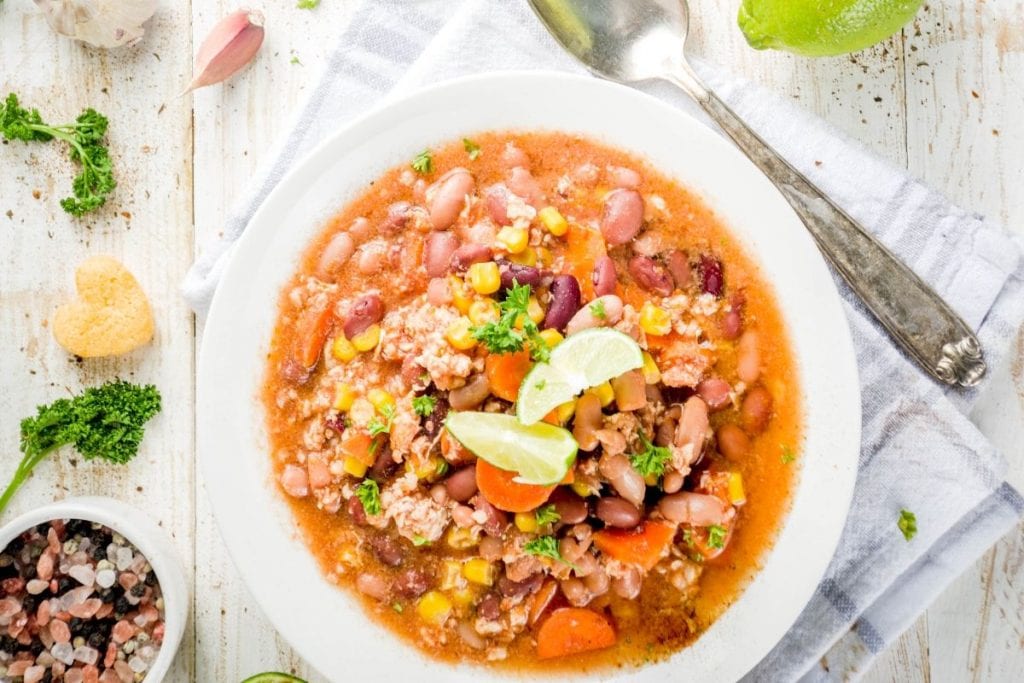 Chili for Arbonne's 30 Days to Healthy Living is high in flavor and nutritional value.