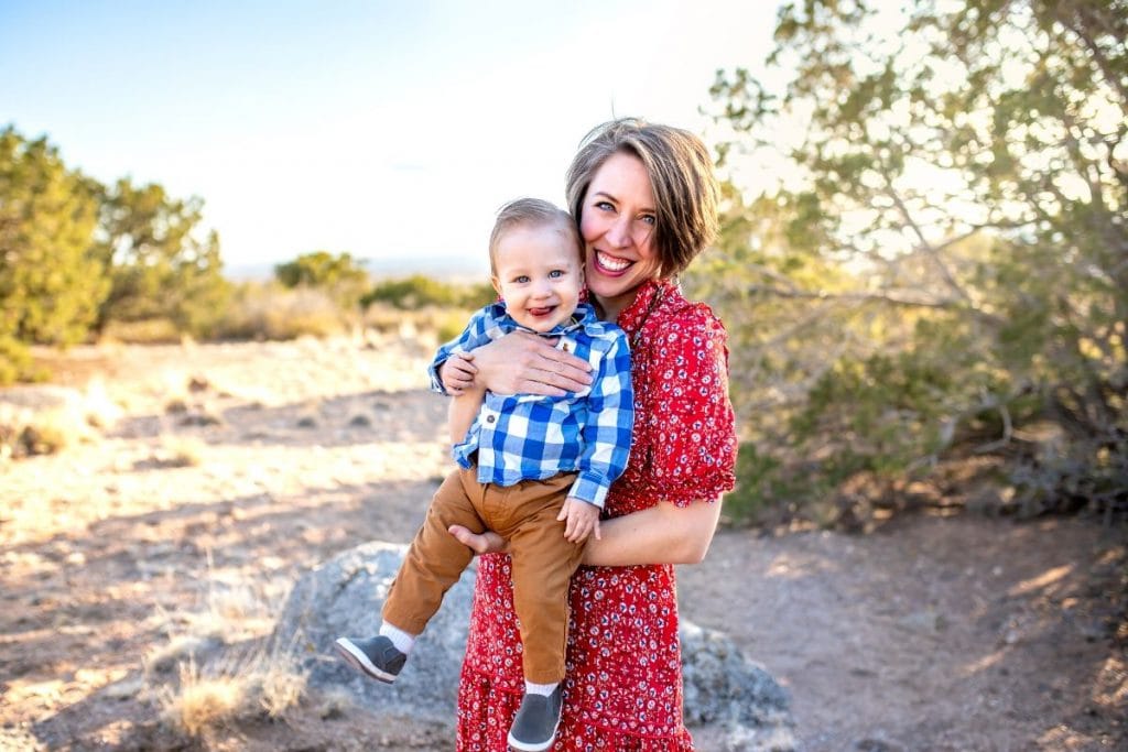 Mother and son, by Jennifer Warren Albuquerque Family Photographer