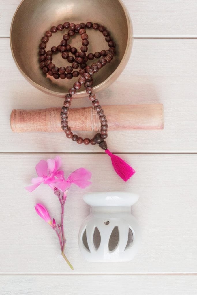 How to Use your Mala beads: When You're not using them for meditation, store them somewhere with your other meditation gear with similar energy.