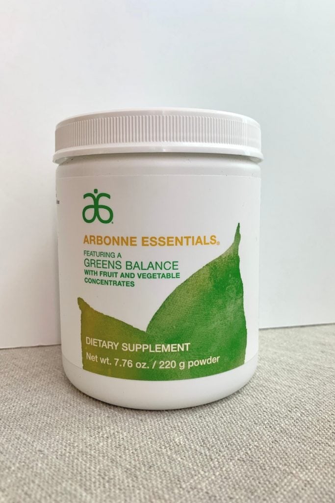 Arbonne Essentials Greens Balance is a product you may use on Arbonne 30 Days to Healthy Living.