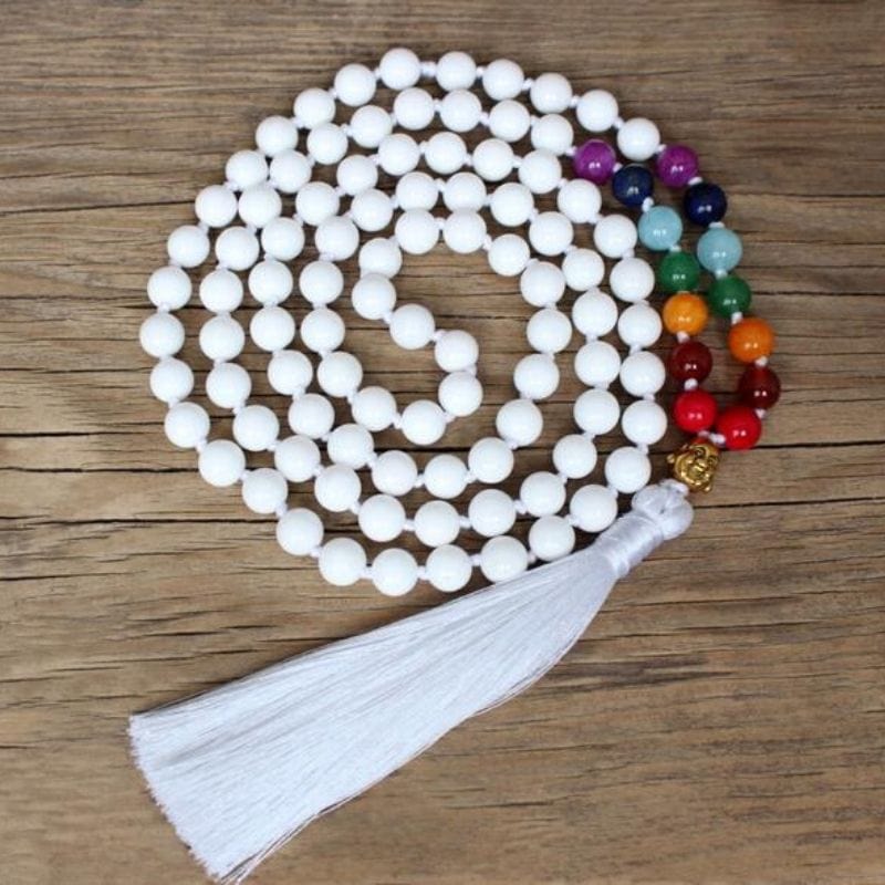 These Harmony Life Shop Chakra beads are great mala beads for meditation