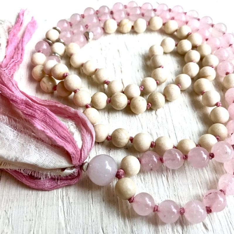 Naked planet jewelry mala beads for fertility