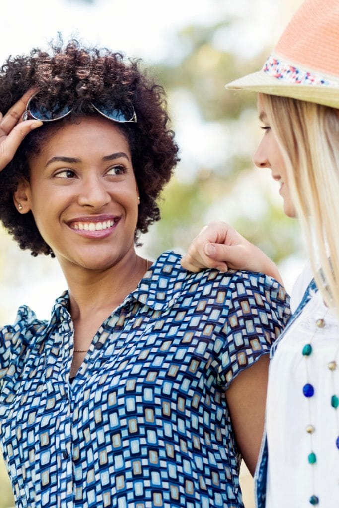 Two women learned how to overcome jealousy and insecurity.