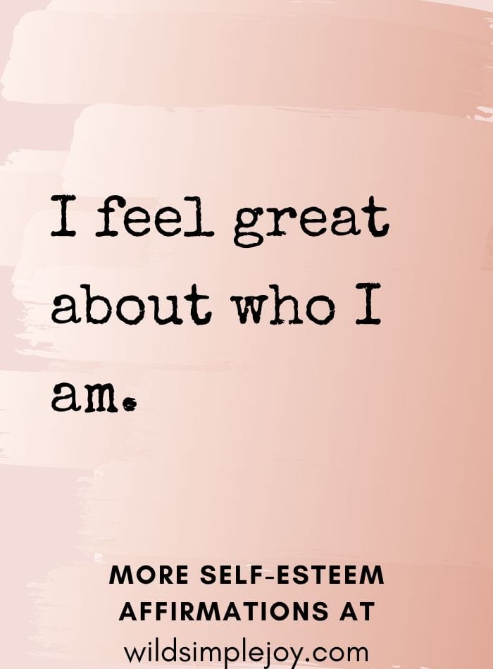 Affirmations for Confidence and Self Esteem