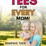 The Best Mom Graphic Tees for Every Mom!: Graphic Tees for boy moms, girl moms, Christian moms, Tattooed moms.... wildsimplejoy.com (Pinterest Image)