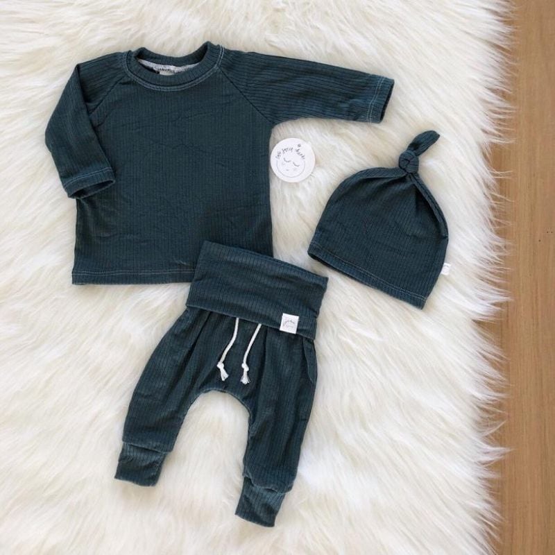 Baby Boy Take Home Outfit from 2 Sweet Cheeks