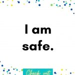 I am safe, Affirmations for Toddlers