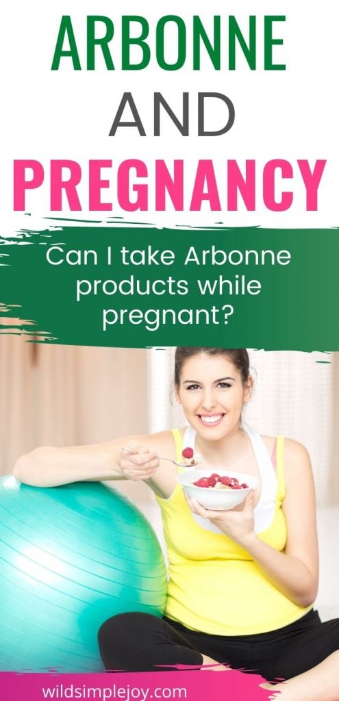 Arbonne and Pregnancy: Can I take Arbonne Products While Pregnant? (Pinterest Image)