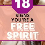 Signs You're a Free Spirit At Heart Pinterest Image