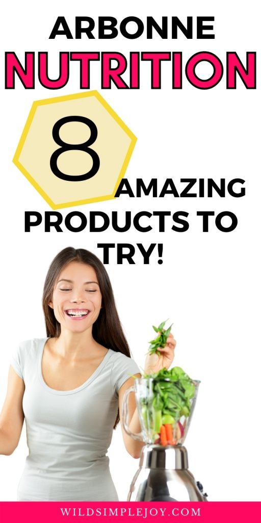 Arbonne Nutrition Products to Try (Pinterest Image)