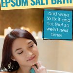 Why You Feel Weird after an Epsom Salt Bath