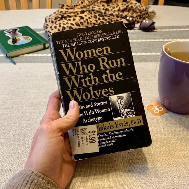 Women Who Run with the Wolves Myths and Stories of the Wild Woman Archetype book by Dr Clarissa Pinkola Estes