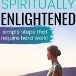 How to Become Spiritually Enlightened (Pinterest Image)