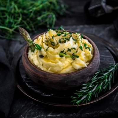 Mashed Potatoes with herbs