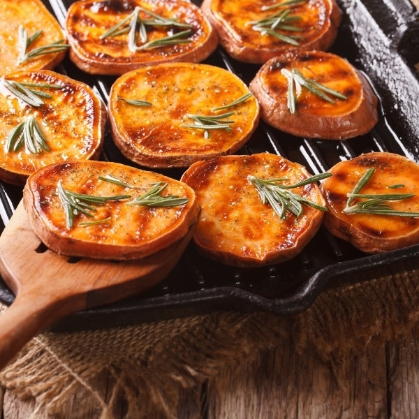 Sweet potatoes are a healthy holiday food