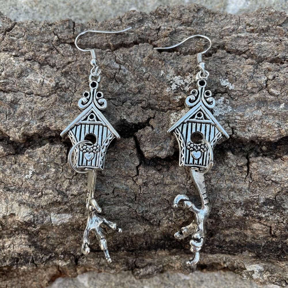 Baba Yaga earrings from White Whale Apothecary
