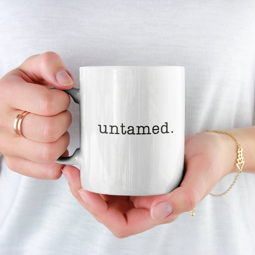 Untamed mug from GosPetitDesigns