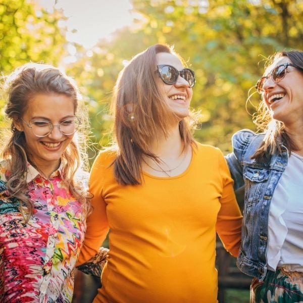 Having deep meaningful friendships is one way to ward of bitter woman syndrome