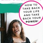 Personal Empowerment for Women Take back your power (Pinterest Image)