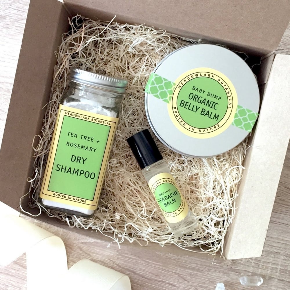 Self Care Gift Box for Pregnancy or New Mom from Meadowlark Botanical