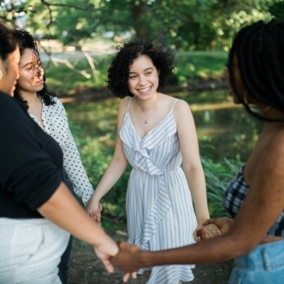 Women who have found a sense of belonging