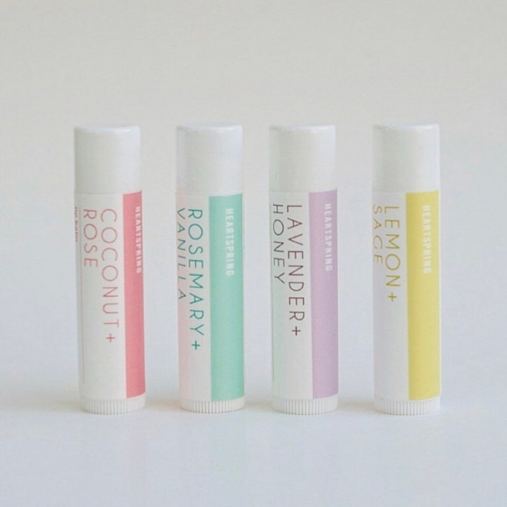 Heartspring Lip Balm from Heartspring Co: You're definitely going to need to add chapstick to your stay at home mom survival kit