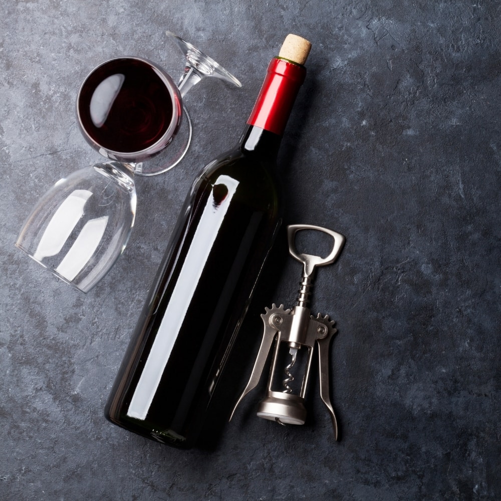 Make sure to add wine to your stay at home mom survival kit