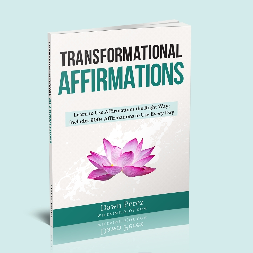 Transformational Affirmations: Affirmation eBook Promotional Image