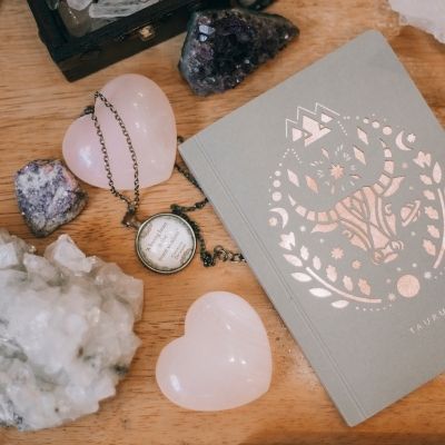 Crystals and journal