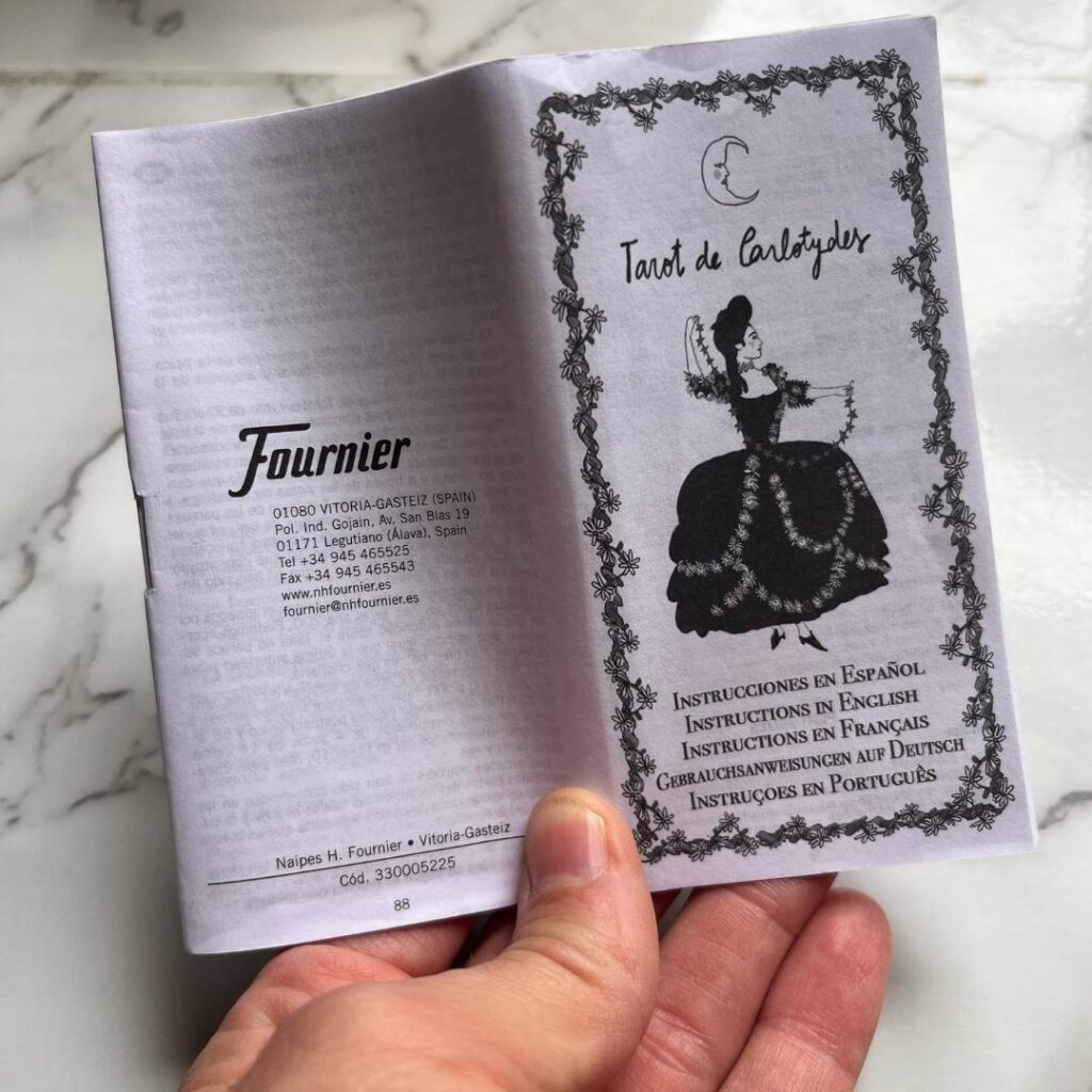 Tarot de Carlotydes Booklet