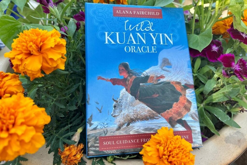 Wild Kuan Yin Oracle Review (Deck in marigolds)