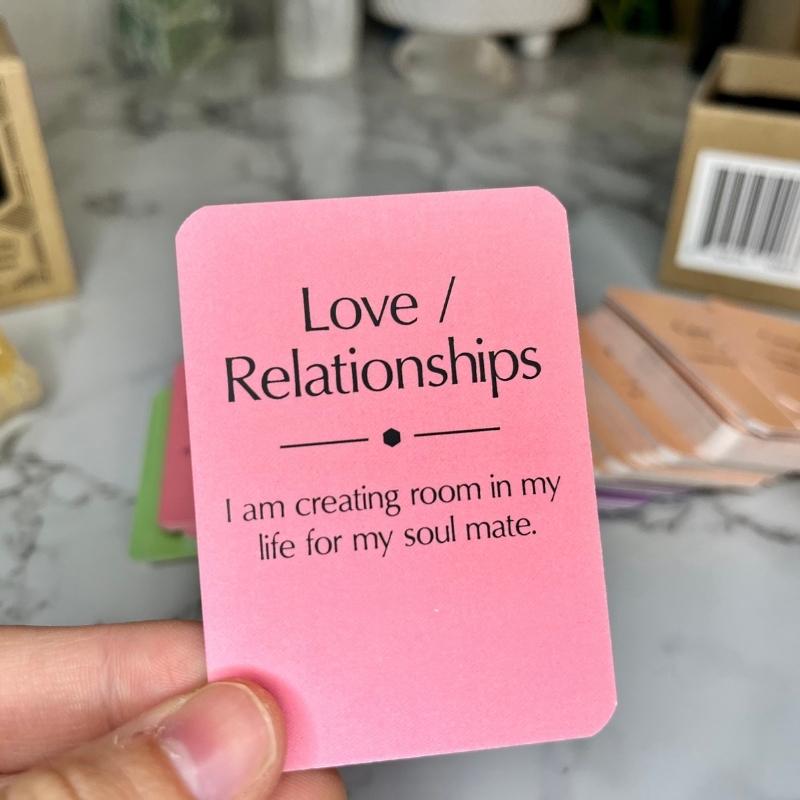 Sample Love:Relationships card