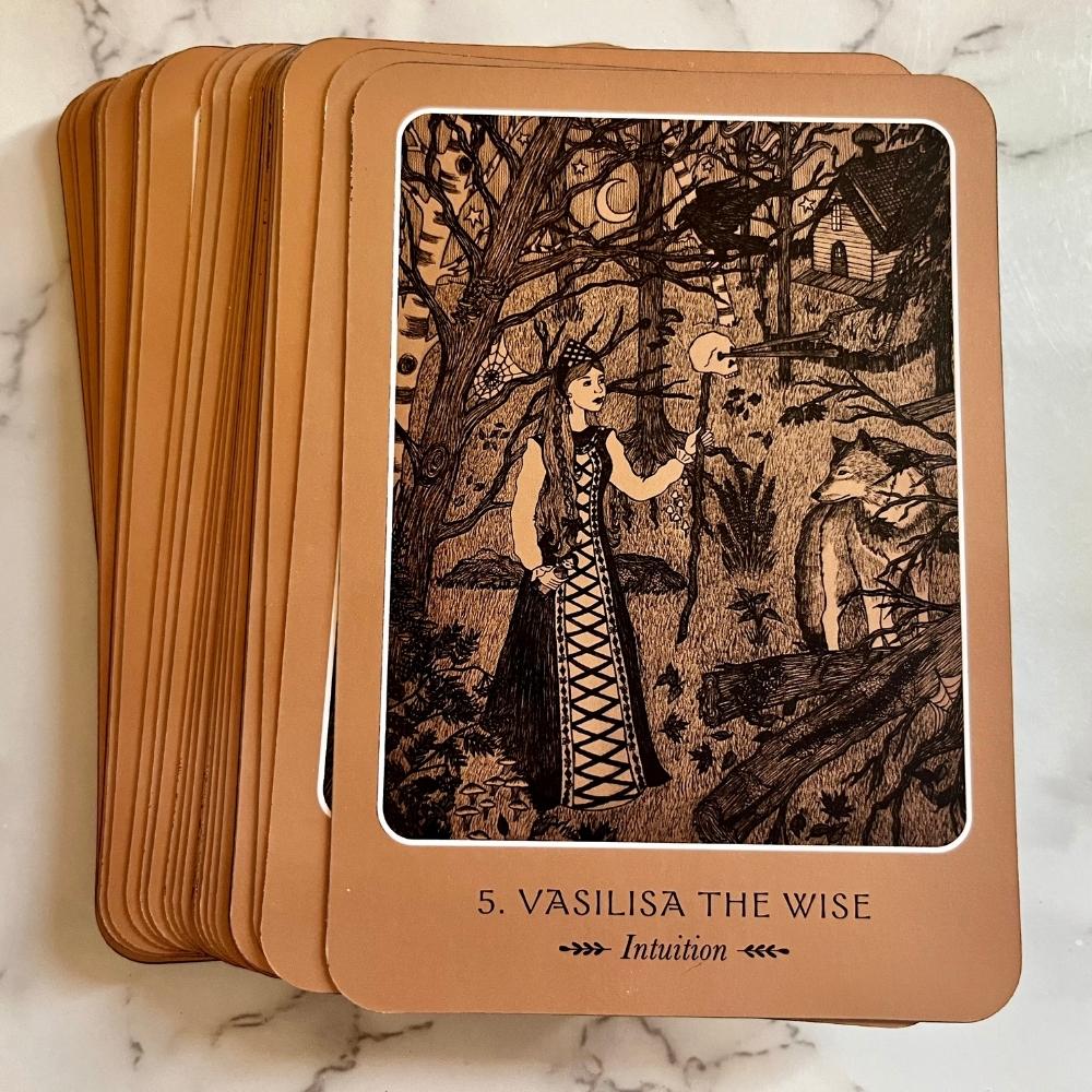 Oracle card 5, Vasilisa the Wise