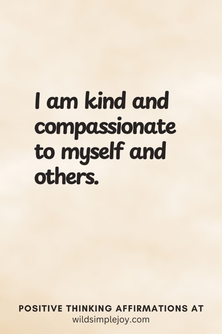 43 Positive Thinking Affirmations for a Powerful Mindset – Wild Simple Joy