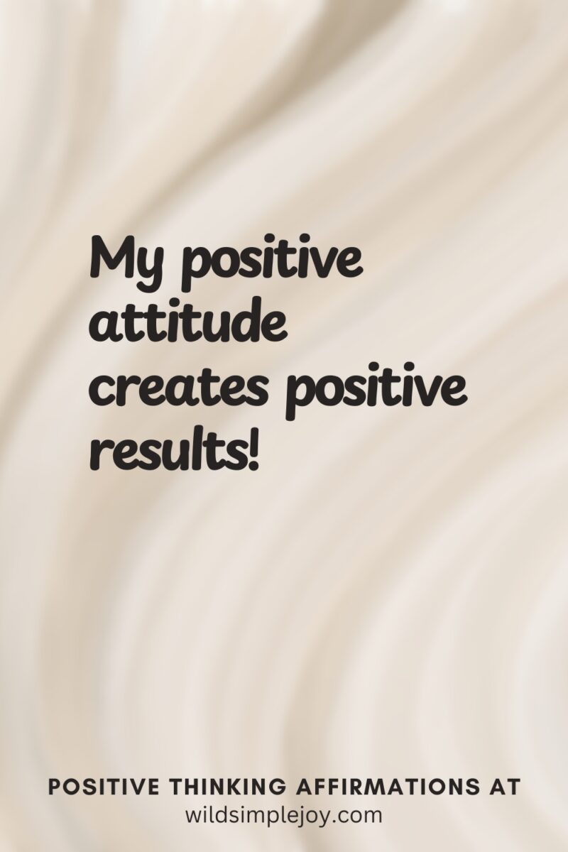 Creating Positivity 43 Positive Thinking Affirmations for a Powerful Mindset – Wild Simple Joy