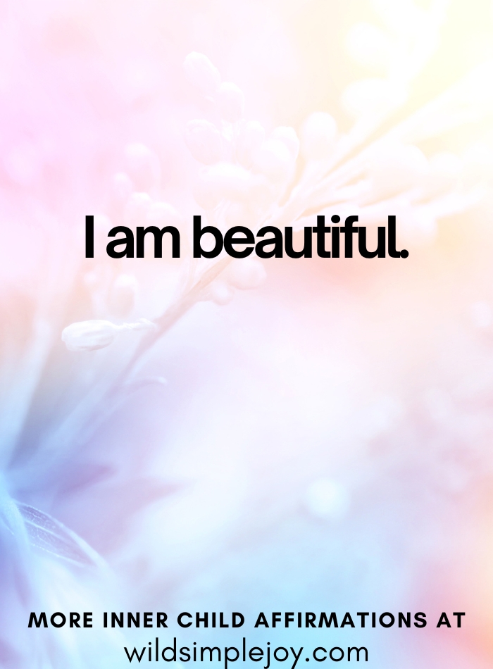 Affirm. I am beautiful