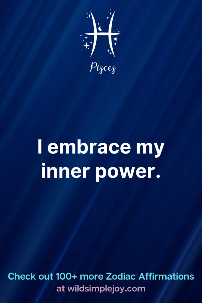 Affirmations for Pisces Zodiac
