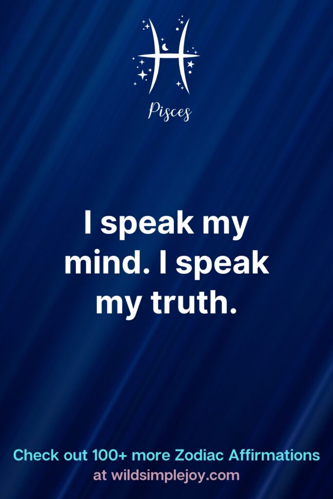 Affirmations for Pisces Zodiac5