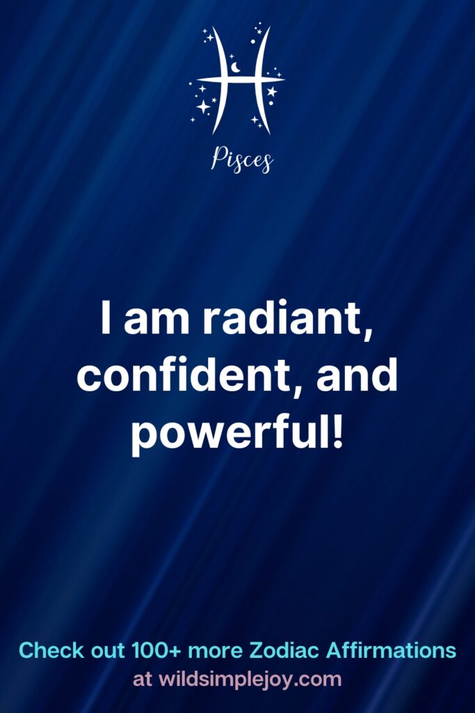 Pisces affirmation 14